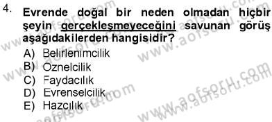 Adalet Meslek Etiği Dersi 2012 - 2013 Yılı (Vize) Ara Sınav Soruları 4. Soru