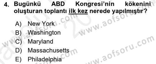 İnsan Hakları Ve Kamu Özgürlükleri Dersi 2015 - 2016 Yılı (Vize) Ara Sınav Soruları 4. Soru