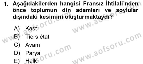 İnsan Hakları Ve Kamu Özgürlükleri -x Dersi 2015 - 2016 Yılı (Vize) Ara Sınav Soruları 1. Soru