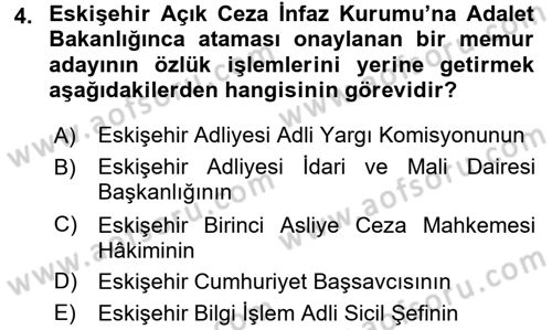 Kalem Mevzuatı Dersi 2015 - 2016 Yılı (Vize) Ara Sınavı 4. Soru