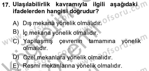 Büro Teknolojileri Dersi 2014 - 2015 Yılı (Final) Dönem Sonu Sınav Soruları 17. Soru