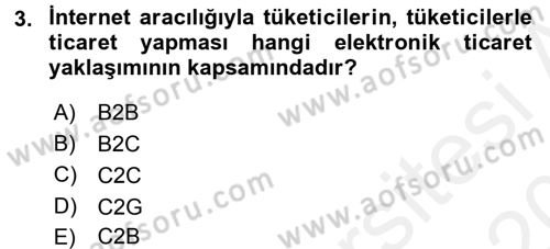 Büro Teknolojileri Dersi 2015 - 2016 Yılı Tek Ders Sınav Soruları 3. Soru