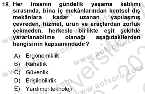Büro Teknolojileri Dersi 2019 - 2020 Yılı Yaz Okulu Sınav Soruları 18. Soru