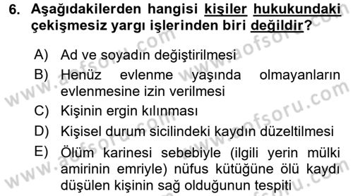 Damga Vergisi Ve Harçlar Bilgisi Dersi 2017 - 2018 Yılı (Final) Dönem Sonu Sınav Soruları 6. Soru
