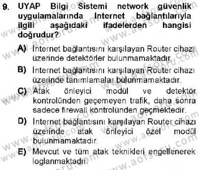 Ulusal Yargı Ağı Projesi 1 Dersi 2012 - 2013 Yılı (Vize) Ara Sınav Soruları 9. Soru