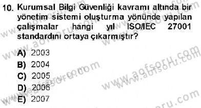 Ulusal Yargı Ağı Projesi 1 Dersi 2013 - 2014 Yılı (Vize) Ara Sınav Soruları 10. Soru