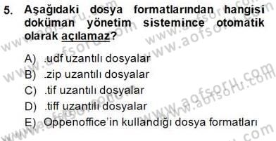 Ulusal Yargı Ağı Projesi 1 Dersi 2014 - 2015 Yılı (Vize) Ara Sınav Soruları 5. Soru