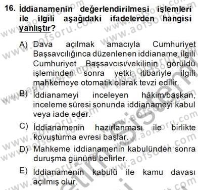 Ulusal Yargı Ağı Projesi 1 Dersi 2014 - 2015 Yılı (Final) Dönem Sonu Sınav Soruları 16. Soru