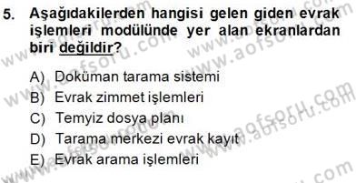 Ulusal Yargı Ağı Projesi 1 Dersi 2014 - 2015 Yılı (Final) Dönem Sonu Sınav Soruları 5. Soru