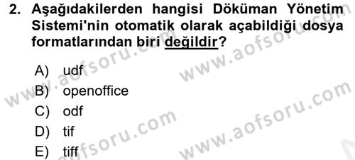 Ulusal Yargı Ağı Projesi 1 Dersi 2016 - 2017 Yılı (Final) Dönem Sonu Sınav Soruları 2. Soru