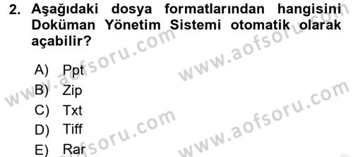 Ulusal Yargı Ağı Projesi 1 Dersi 2017 - 2018 Yılı (Final) Dönem Sonu Sınav Soruları 2. Soru