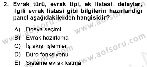 Ulusal Yargı Ağı Projesi 1 Dersi 2018 - 2019 Yılı (Final) Dönem Sonu Sınav Soruları 2. Soru