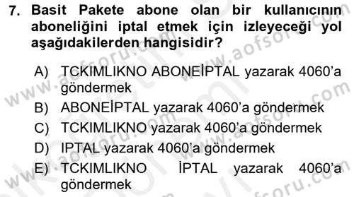 Ulusal Yargı Ağı Projesi 1 Dersi 2018 - 2019 Yılı (Final) Dönem Sonu Sınav Soruları 7. Soru