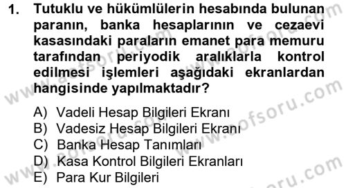Ulusal Yargı Ağı Projesi 2 Dersi 2012 - 2013 Yılı (Vize) Ara Sınav Soruları 1. Soru