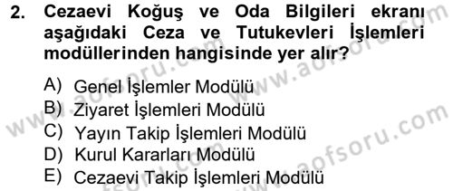 Ulusal Yargı Ağı Projesi 2 Dersi 2012 - 2013 Yılı (Final) Dönem Sonu Sınav Soruları 2. Soru