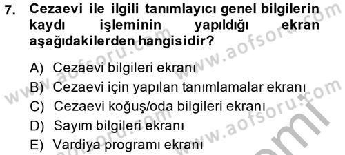 Ulusal Yargı Ağı Projesi 2 Dersi 2014 - 2015 Yılı (Vize) Ara Sınav Soruları 7. Soru
