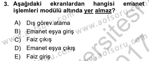 Ulusal Yargı Ağı Projesi 2 Dersi 2016 - 2017 Yılı (Vize) Ara Sınav Soruları 3. Soru