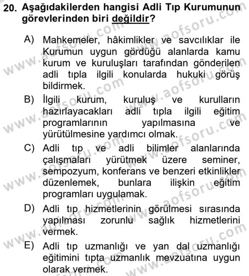 Mesleki Bilgisayar Ve Uyap Dersi 2021 - 2022 Yılı Yaz Okulu Sınav Soruları 20. Soru