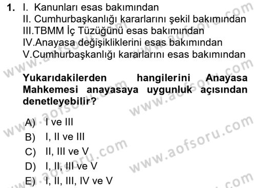 Temel Kalem Mevzuatı Bilgisi Dersi 2020 - 2021 Yılı Yaz Okulu Sınav Soruları 1. Soru