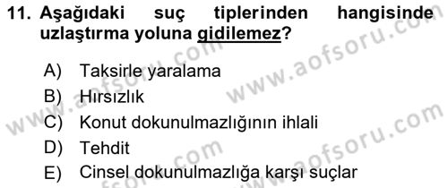 Temel Kalem Mevzuatı Bilgisi Dersi 2021 - 2022 Yılı Yaz Okulu Sınav Soruları 11. Soru