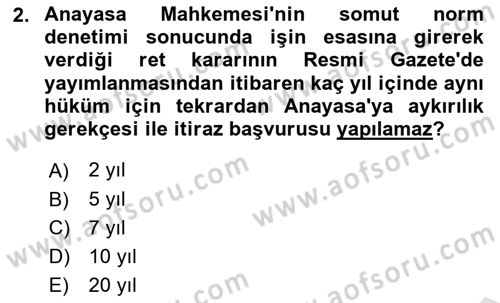 Temel Kalem Mevzuatı Bilgisi Dersi 2021 - 2022 Yılı Yaz Okulu Sınav Soruları 2. Soru