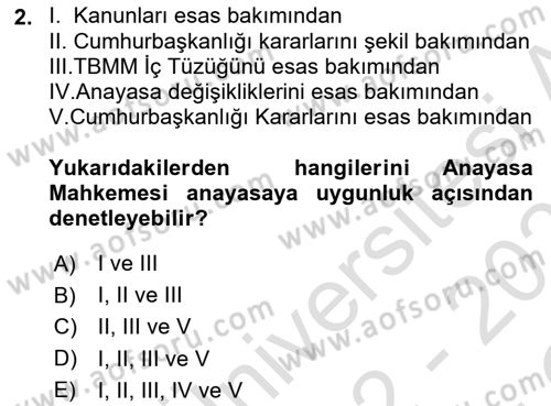 Temel Kalem Mevzuatı Bilgisi Dersi 2022 - 2023 Yılı Yaz Okulu Sınav Soruları 2. Soru