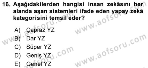 Acil Durum ve Afet Farkındalık Eğitimi Dersi 2024 - 2025 Yılı (Final) Dönem Sonu Sınav Soruları 16. Soru