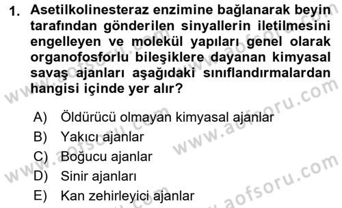 Kbrn Savunma Ve Güvenlik Dersi 2018 - 2019 Yılı (Vize) Ara Sınav Soruları 1. Soru