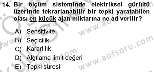 Kbrn Savunma Ve Güvenlik Dersi 2018 - 2019 Yılı Yaz Okulu Sınav Soruları 14. Soru