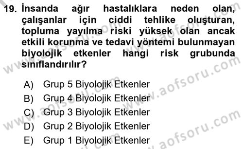 Kbrn Savunma Ve Güvenlik Dersi 2018 - 2019 Yılı Yaz Okulu Sınav Soruları 19. Soru