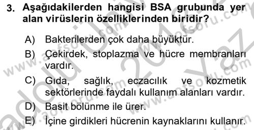 Kbrn Savunma Ve Güvenlik Dersi 2018 - 2019 Yılı Yaz Okulu Sınav Soruları 3. Soru