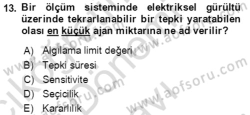 Kbrn Savunma Ve Güvenlik Dersi 2021 - 2022 Yılı (Final) Dönem Sonu Sınav Soruları 13. Soru
