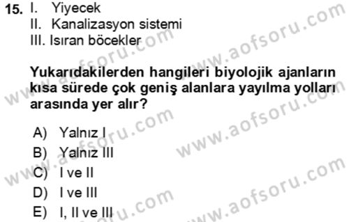 Kbrn Savunma Ve Güvenlik Dersi 2022 - 2023 Yılı (Final) Dönem Sonu Sınav Soruları 15. Soru