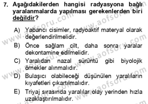Kbrn Savunma Ve Güvenlik Dersi 2022 - 2023 Yılı (Final) Dönem Sonu Sınav Soruları 7. Soru