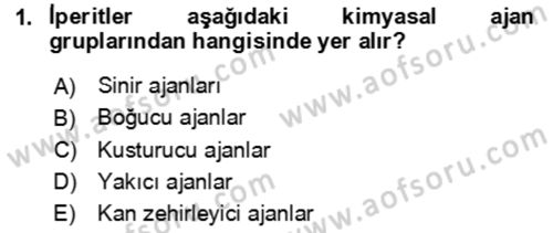 Kbrn Savunma Ve Güvenlik Dersi 2023 - 2024 Yılı (Final) Dönem Sonu Sınav Soruları 1. Soru