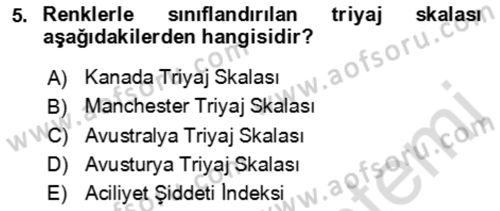 Kbrn Savunma Ve Güvenlik Dersi 2023 - 2024 Yılı (Final) Dönem Sonu Sınav Soruları 5. Soru