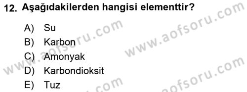 Kbrn Savunma Ve Güvenlik Dersi 2025 - 2026 Yılı (Vize) Ara Sınav Soruları 12. Soru