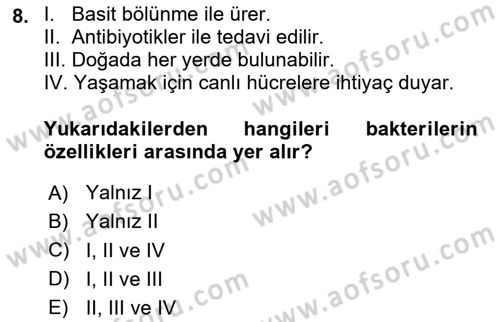 Kbrn Savunma Ve Güvenlik Dersi 2025 - 2026 Yılı (Vize) Ara Sınav Soruları 8. Soru