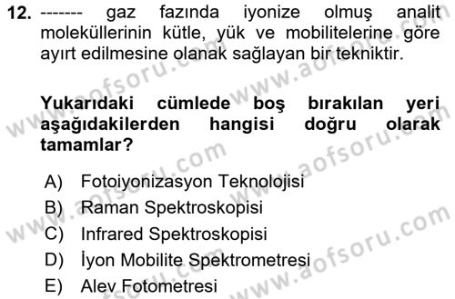 Kbrn Savunma Ve Güvenlik Dersi 2025 - 2026 Yılı (Final) Dönem Sonu Sınav Soruları 12. Soru