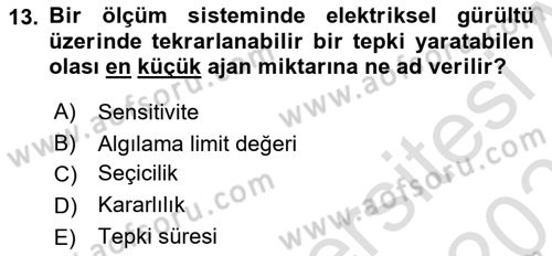 Kbrn Savunma Ve Güvenlik Dersi 2025 - 2026 Yılı Yaz Okulu Sınav Soruları 13. Soru