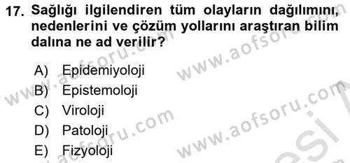 Afet Risk Azaltma Politikaları Dersi 2025 - 2026 Yılı (Final) Dönem Sonu Sınav Soruları 17. Soru
