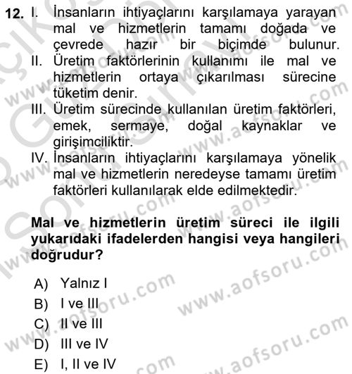 Göç Ve Göçmen Sorunları Dersi 2024 - 2025 Yılı (Final) Dönem Sonu Sınav Soruları 12. Soru