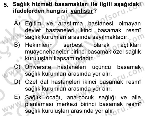 Göç Ve Göçmen Sorunları Dersi 2025 - 2026 Yılı (Final) Dönem Sonu Sınav Soruları 5. Soru