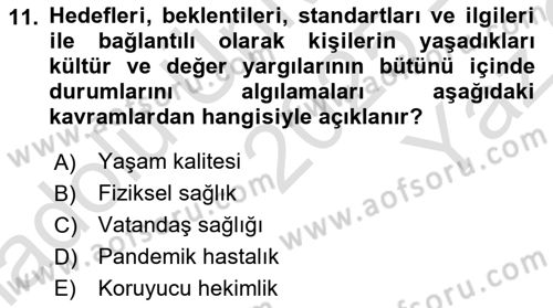 Göç Ve Göçmen Sorunları Dersi 2025 - 2026 Yılı Yaz Okulu Sınav Soruları 11. Soru