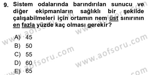 Acil Çağrı Yönetimi Dersi 2025 - 2026 Yılı (Vize) Ara Sınav Soruları 9. Soru