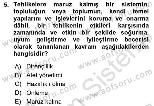 Veri Analizi Ve Değerlendirme Dersi 2023 - 2024 Yılı (Final) Dönem Sonu Sınav Soruları 5. Soru