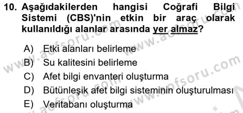 Veri Analizi Ve Değerlendirme Dersi 2025 - 2026 Yılı Yaz Okulu Sınav Soruları 10. Soru