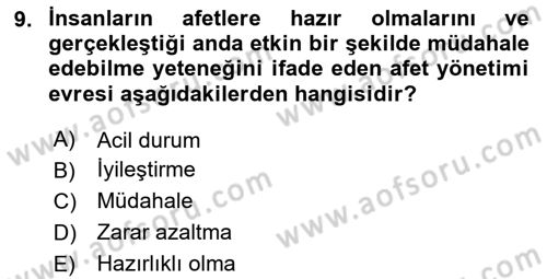 Veri Analizi Ve Değerlendirme Dersi 2025 - 2026 Yılı Yaz Okulu Sınav Soruları 9. Soru