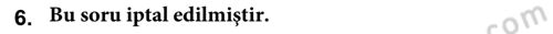 Anadolu Arkeolojisi Dersi 2023 - 2024 Yılı Yaz Okulu Sınav Soruları 6. Soru