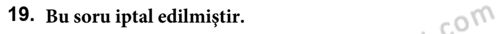 Arkeolojik Alan Yönetimi Dersi 2023 - 2024 Yılı (Final) Dönem Sonu Sınav Soruları 19. Soru